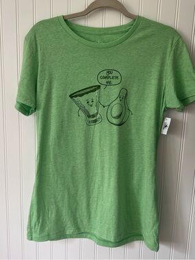 Disney Epcot Mexico La Cava Del Tequila-You Complete Me Avocado Shirt